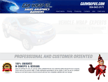Tablet Screenshot of carwrapus.com